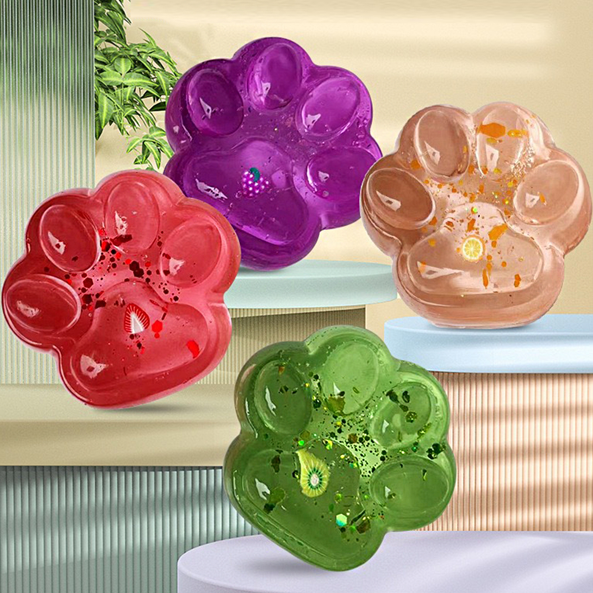 100G 7Colors Jelly Wax DIY Han - Candle Making Material ulasan dan harga