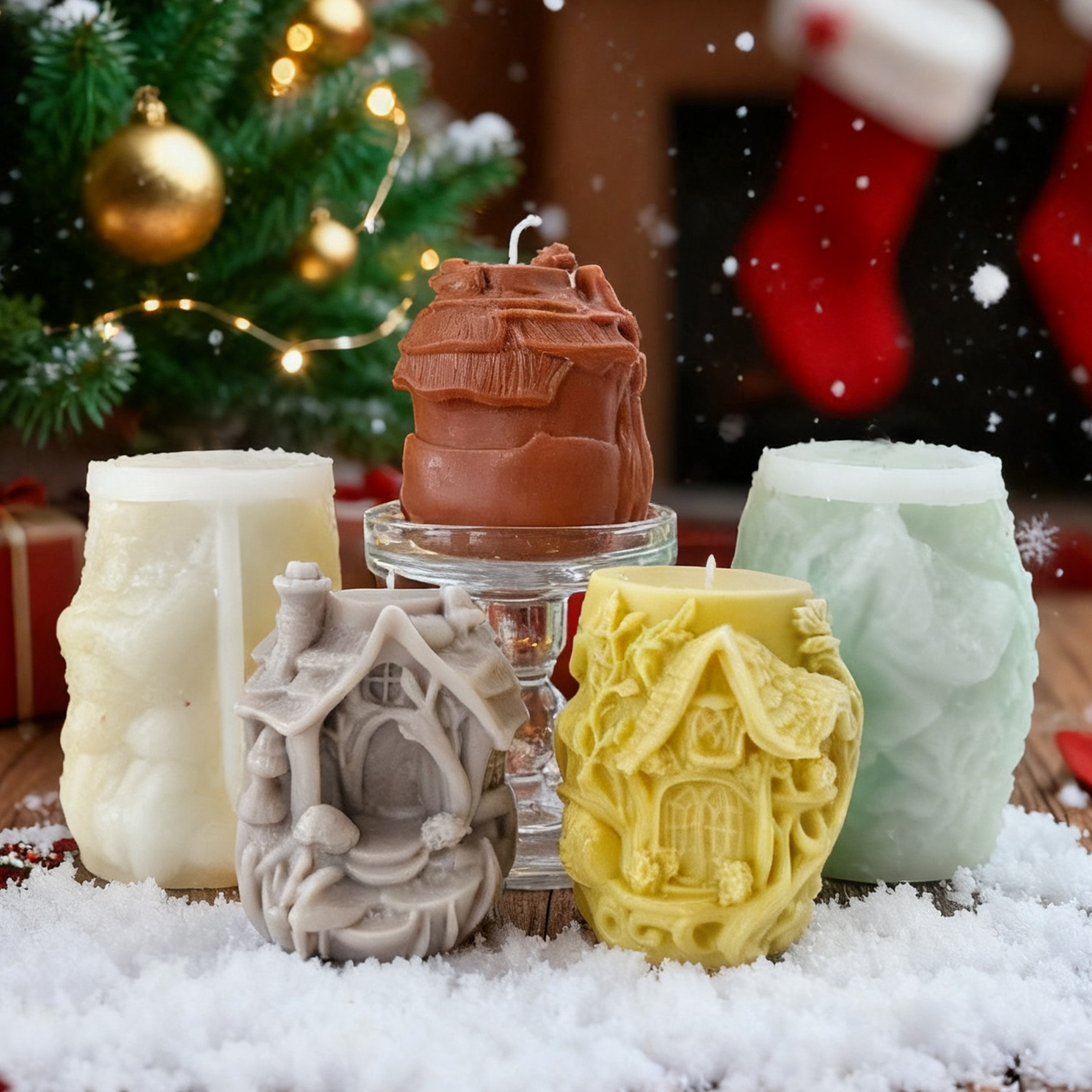 DIY House Cylinder Silicone Ca - Candle Making Vinings ulasan dan harga