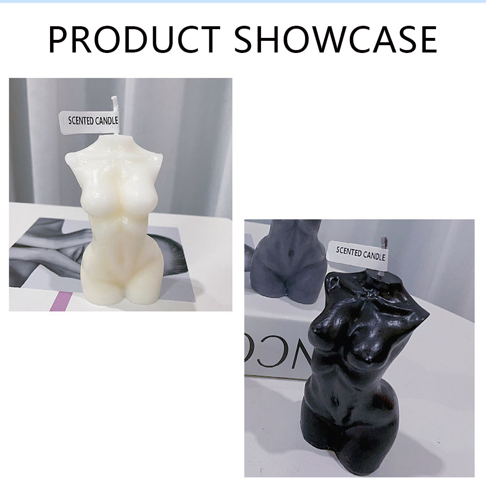 Female Torso Body Shape Scente - Candle Making Wax ulasan dan harga