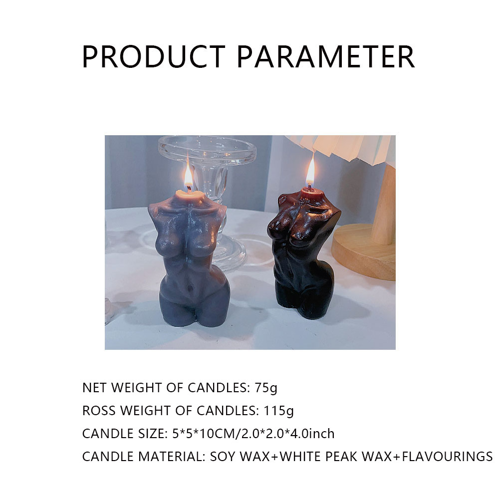 Female Torso Body Shape Scente - Candle Making Wax ulasan dan harga