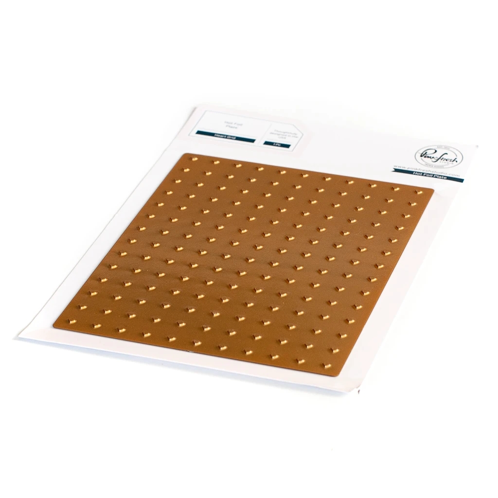 New Hot Foil Plate Heart Grid  - Candle Making Vinings ulasan dan harga
