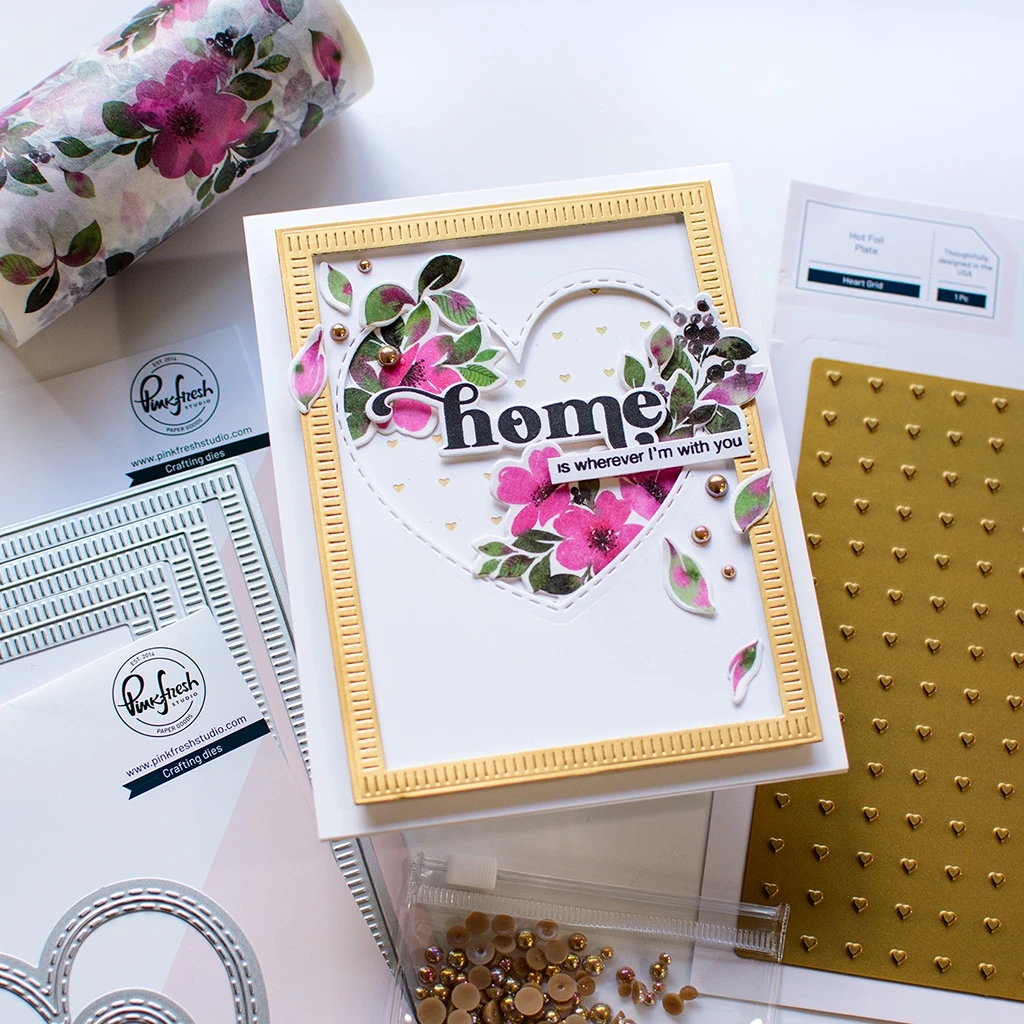 New Hot Foil Plate Heart Grid  - Candle Making Vinings ulasan dan harga
