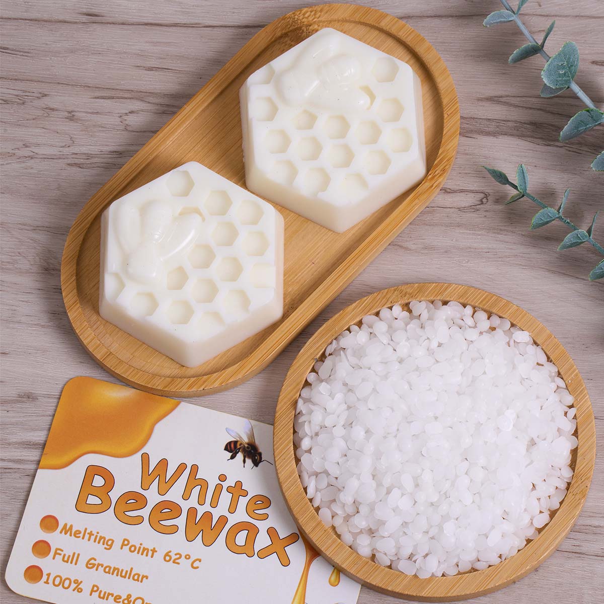 White Beeswax Pure Natural Gra - Candle Making Material ulasan dan harga