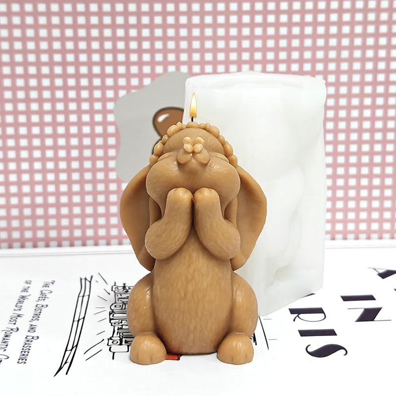 Prayer Rabbit Candle Mold Sili - Candle Making Workshop ulasan dan harga