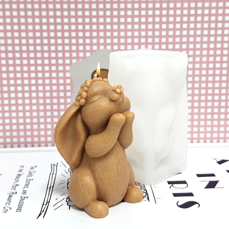 Prayer Rabbit Candle Mold Sili - Candle Making Workshop ulasan dan harga