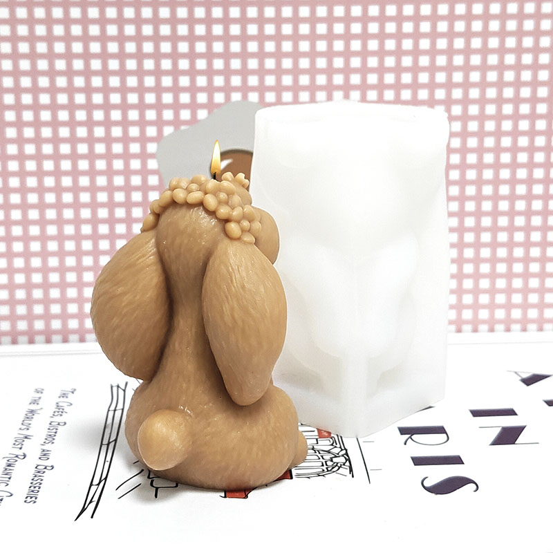 Prayer Rabbit Candle Mold Sili - Candle Making Workshop ulasan dan harga
