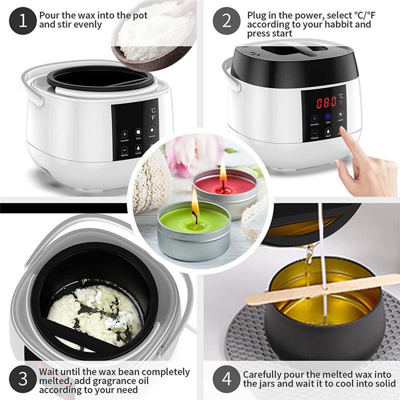 AEE4-Candle Making Wax Melting - Candle Making Temperature ulasan dan harga