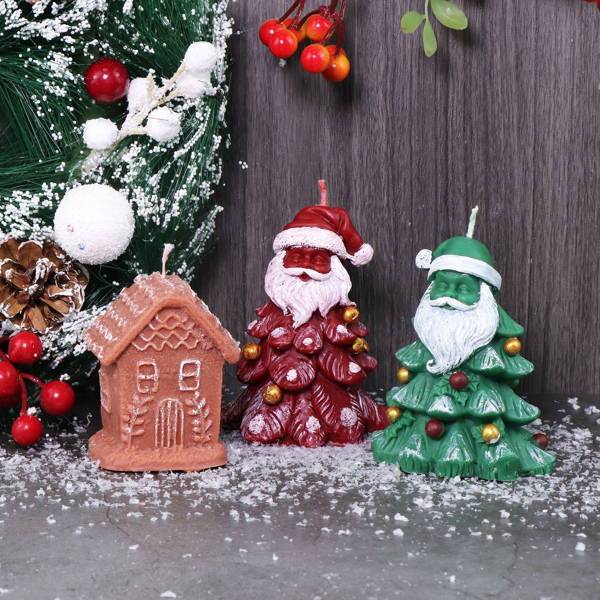 Christmas Dwarf Santa Mould Xm - Xmas Candle Making ulasan dan harga