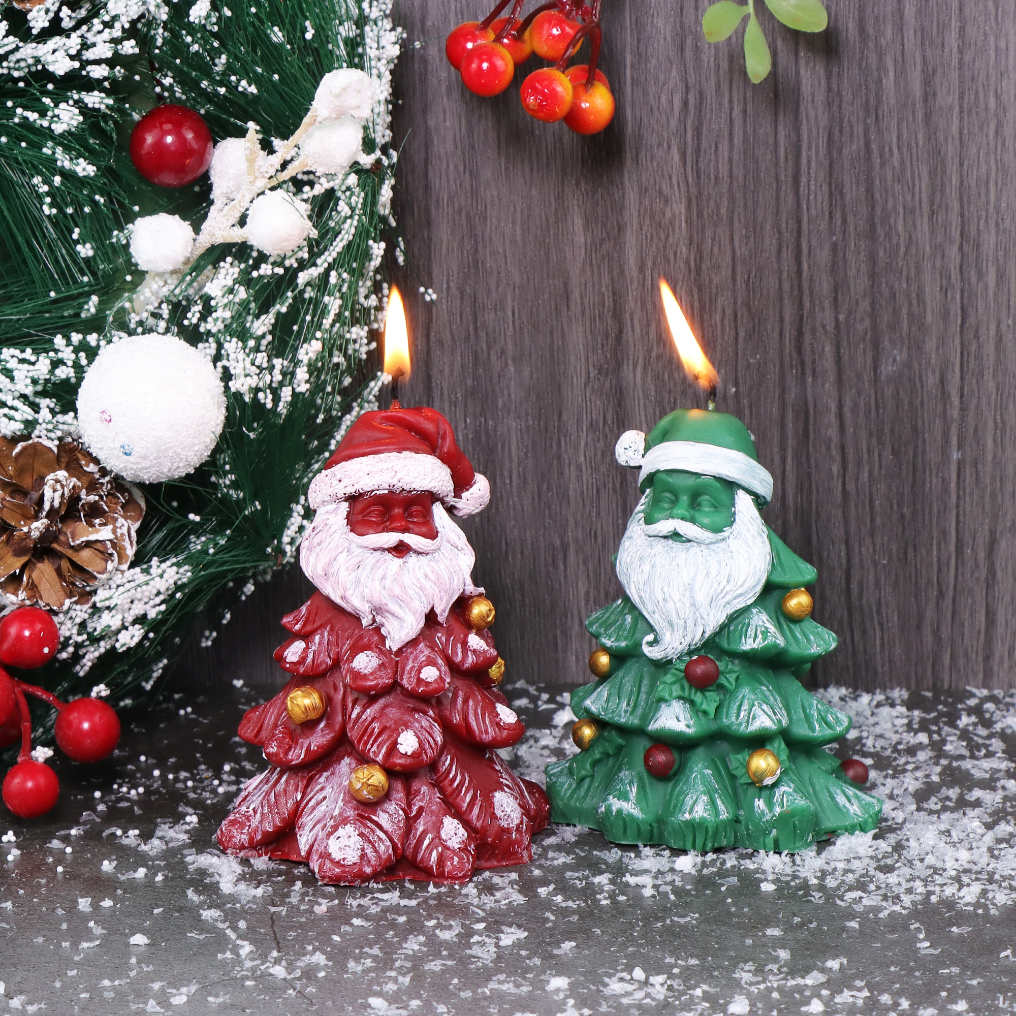 Christmas Dwarf Santa Mould Xm - Xmas Candle Making ulasan dan harga
