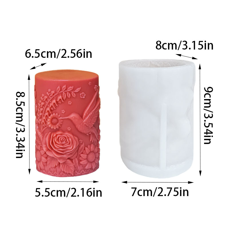 【Hummingbird Garden Embossed C - Candle Making Temperature ulasan dan harga