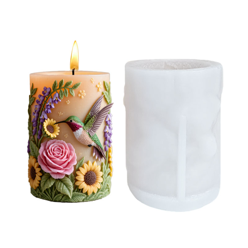 【Hummingbird Garden Embossed C - Candle Making Temperature ulasan dan harga