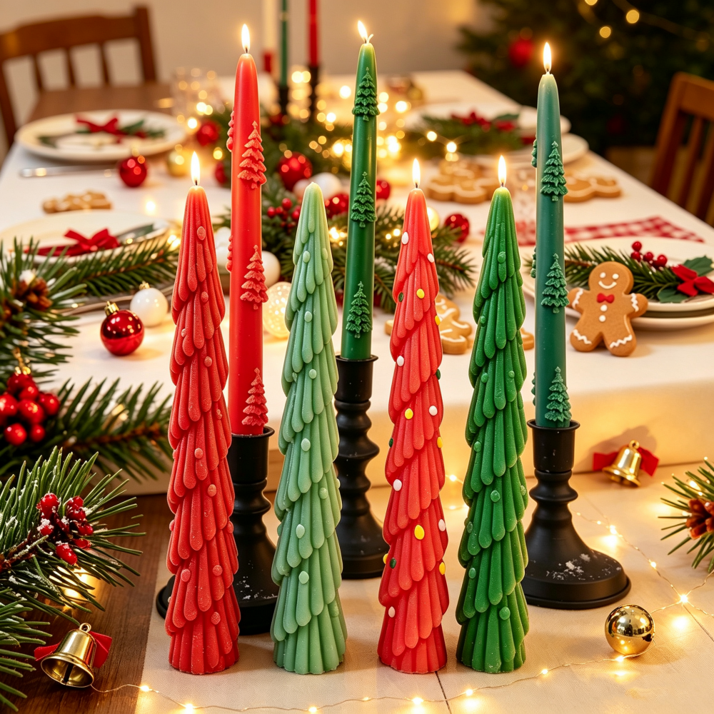 DIY Long Rod Christmas Tree Ca - Xmas Candle Making ulasan dan harga