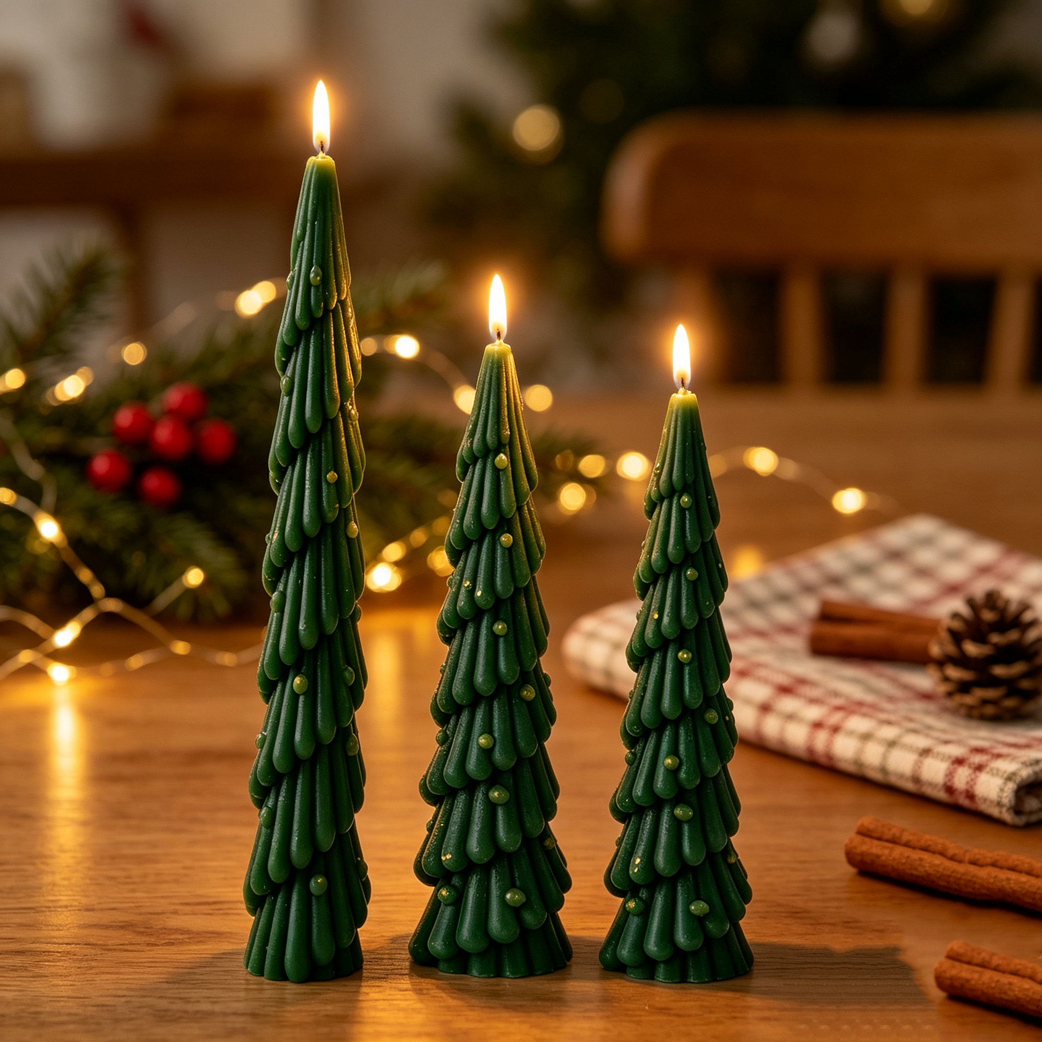 DIY Long Rod Christmas Tree Ca - Xmas Candle Making ulasan dan harga
