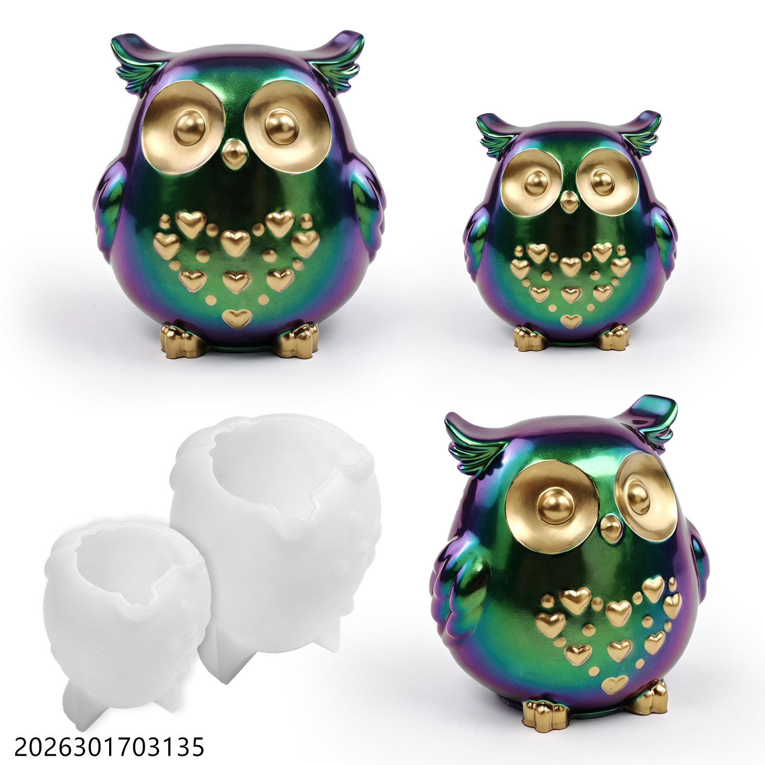 Owl Silicone Mold 3D Bird Shap - Candle Making Kits ulasan dan harga