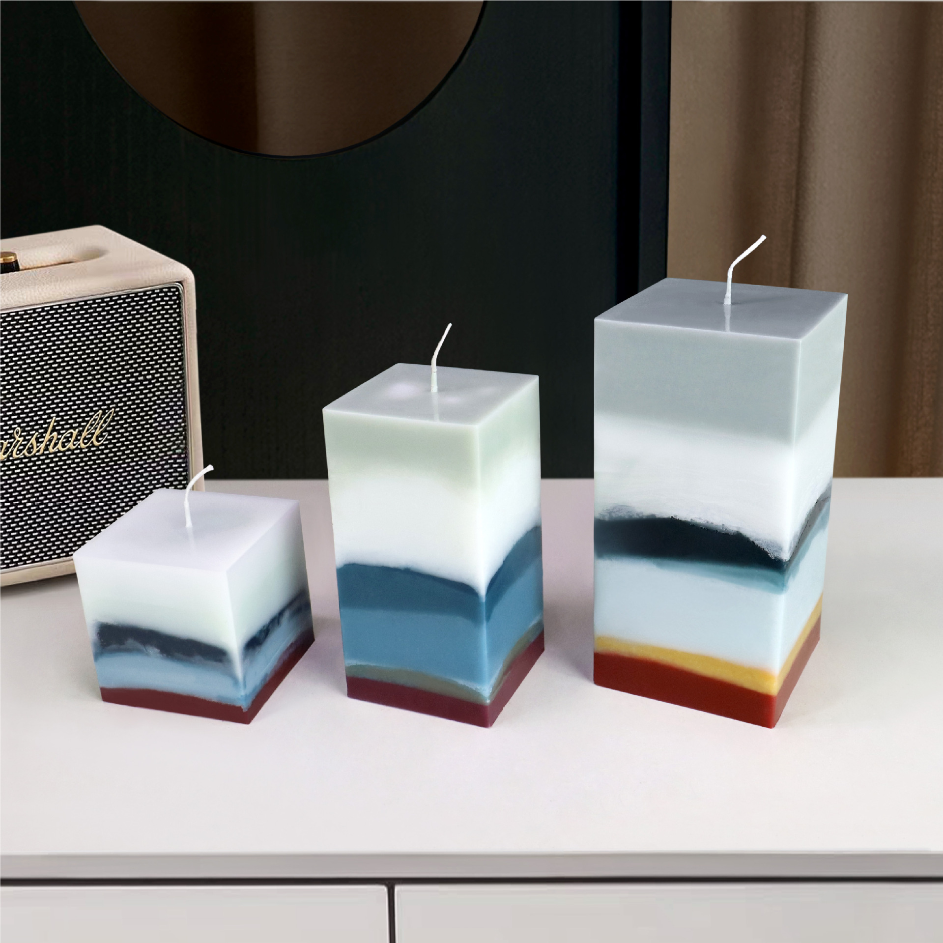 3D Square Rectangle Column Can - Candle Making Workshop ulasan dan harga