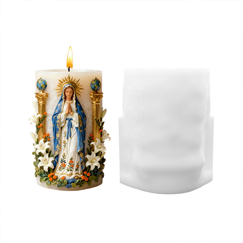 Virgin Mary Lily Religious Sty - Candle Making Workshop ulasan dan harga