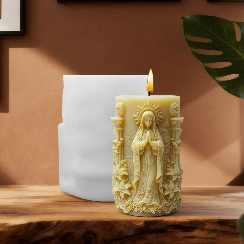 Virgin Mary Lily Religious Sty - Candle Making Workshop ulasan dan harga