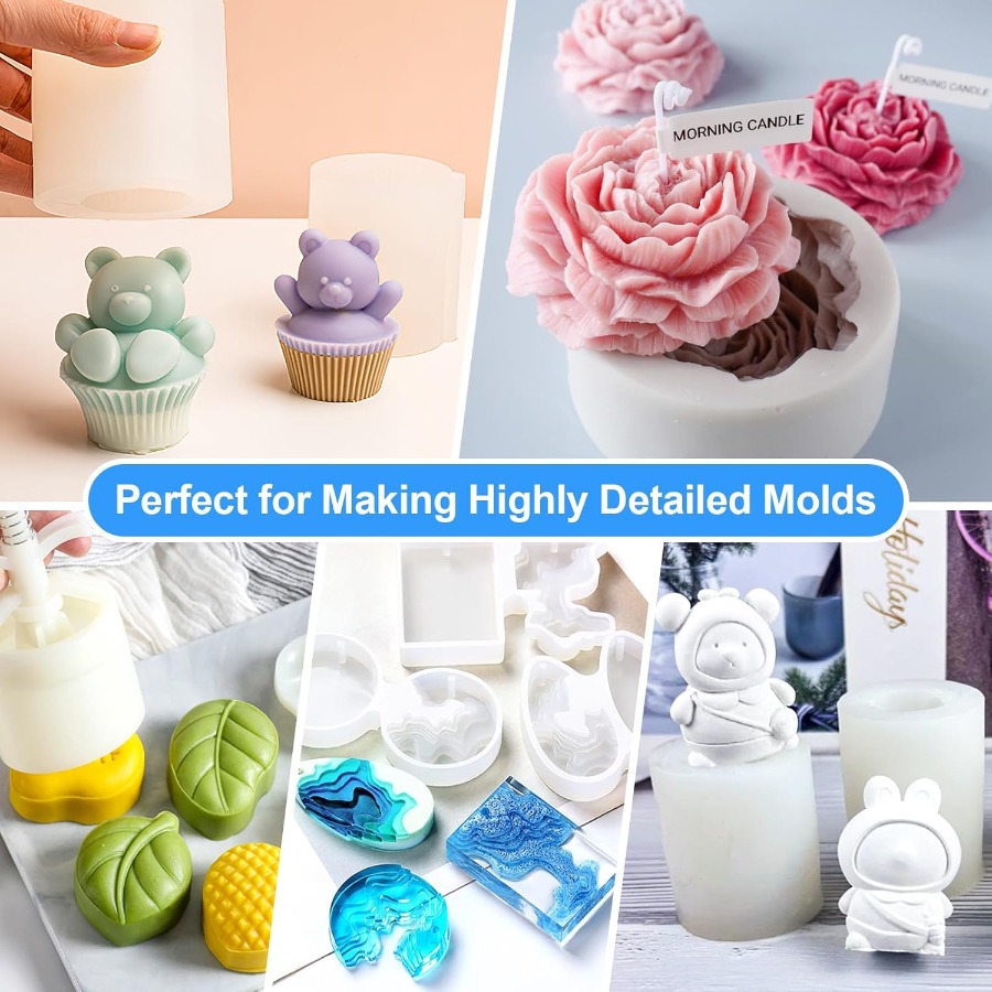 Silicone Mold Making Kit, 38.8 - Candle Making Workshop ulasan dan harga