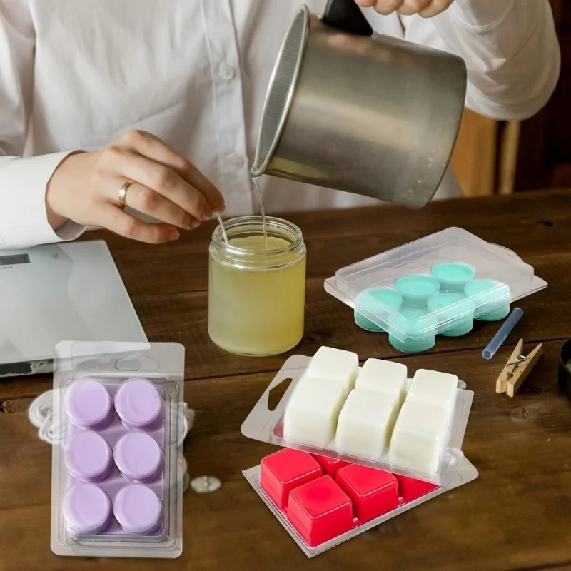 2026New Wax Melt Molds 6 Cavit - Candle Making Workshop ulasan dan harga