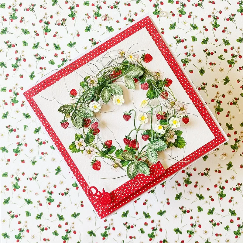 Strawberry Leaves and Vines Du - Candle Making Vinings ulasan dan harga