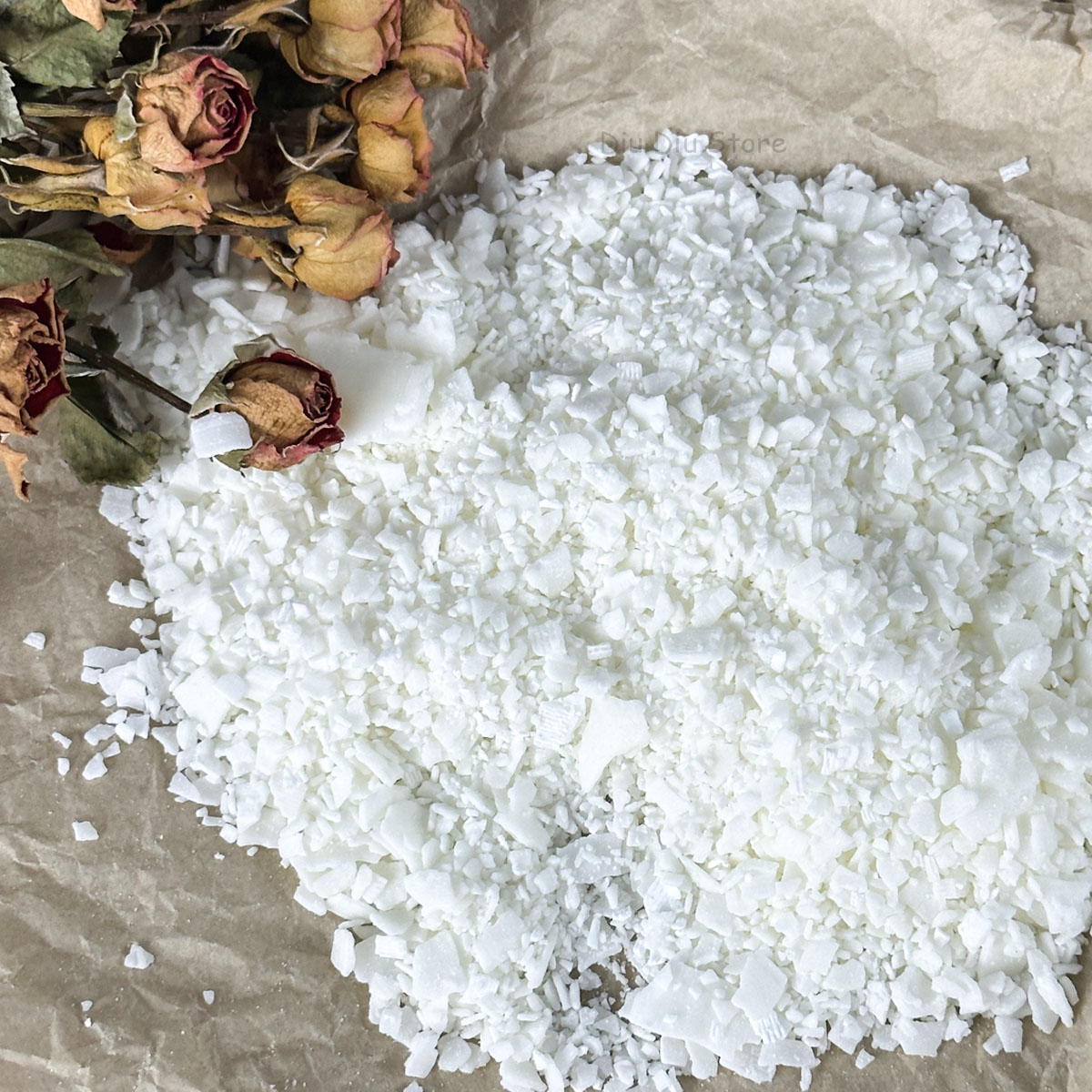 1KG Natural Soy Wax Granular S - Candle Making Material ulasan dan harga