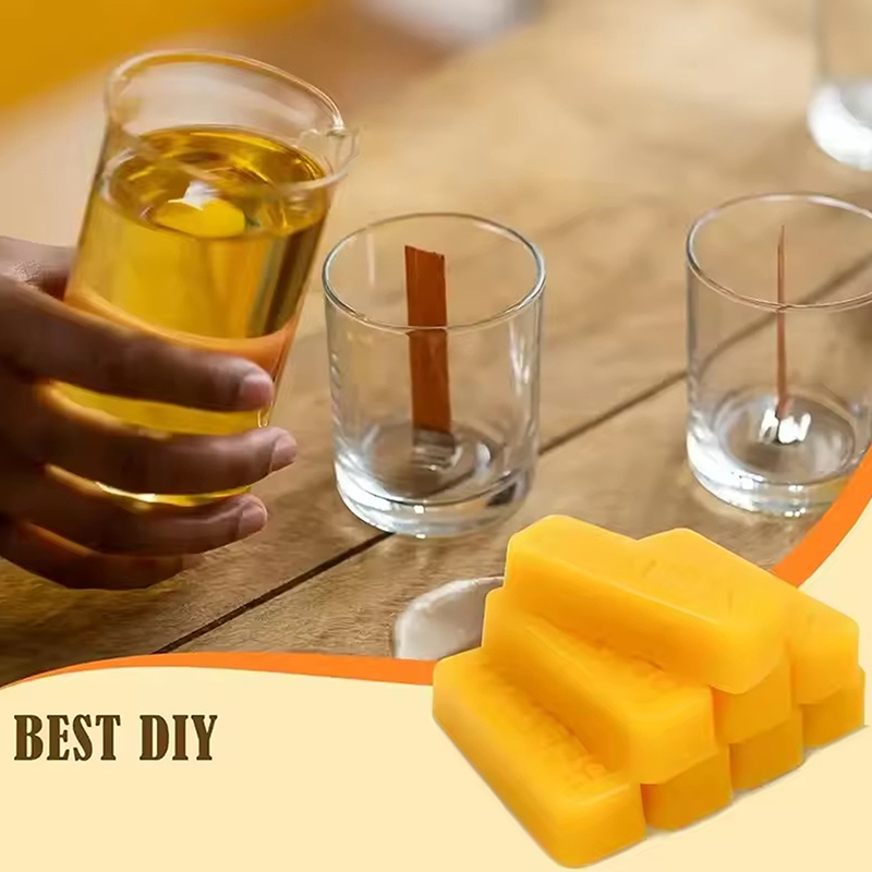 Hot Sale 4/8pcs Pure Beeswax B - Candle Making Material ulasan dan harga