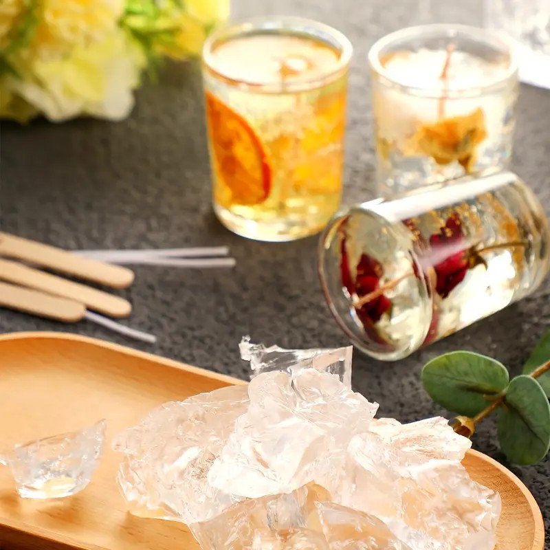 Transparent Crystal Wax, Jelly - Candle Making Wax ulasan dan harga